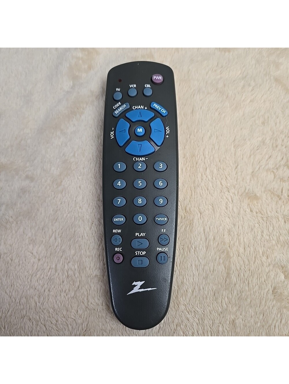 Zenith TV VCR CABLE Remote Control ZEN 350KB SK16-003